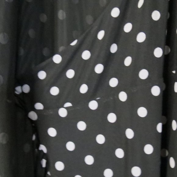 NWT PIPER Black & White Spotted Midi-Dress Long Sleeves SIZE 12 $80 (RRP $120)💛 - Picture 6 of 12